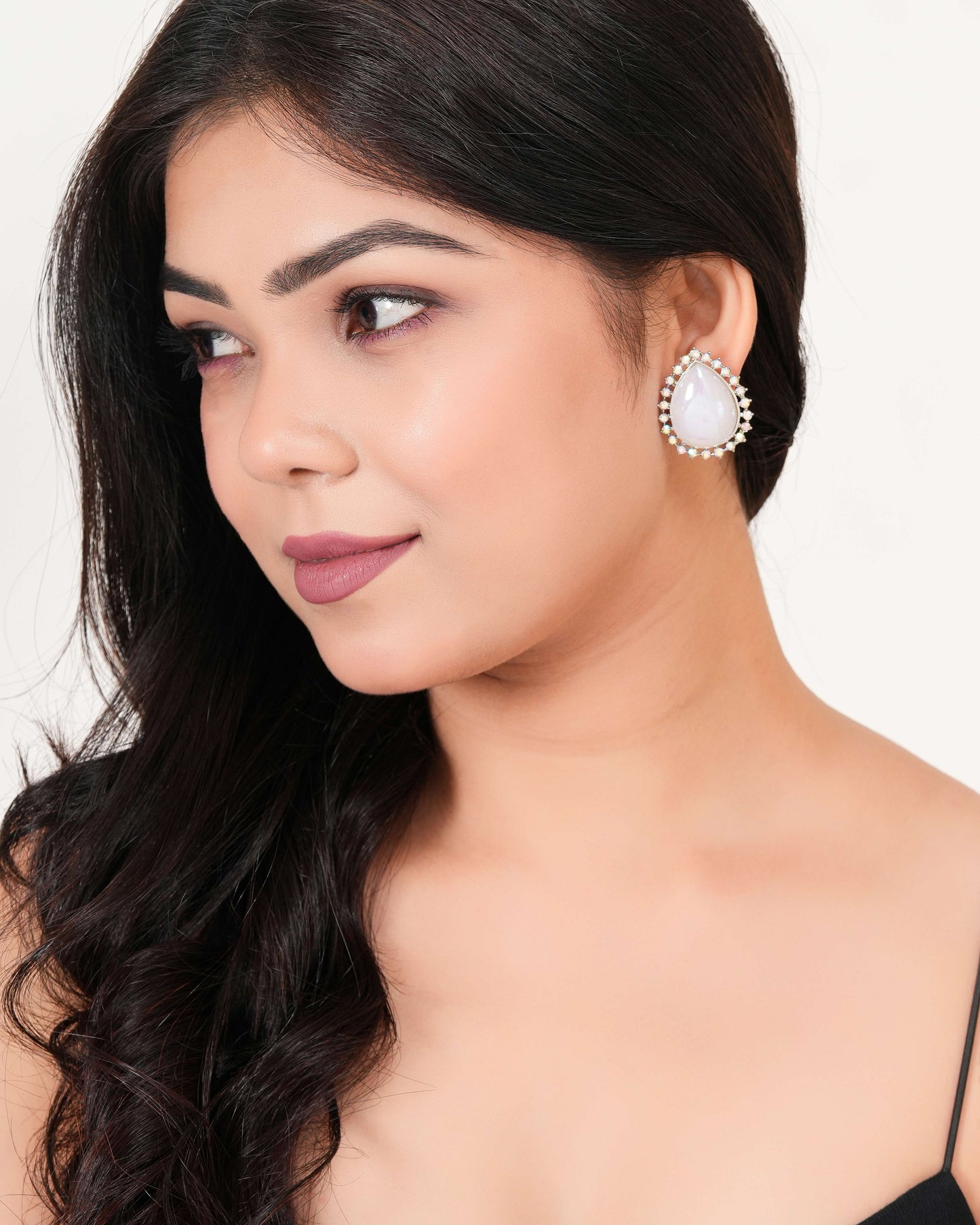 Women's Traditional Silver Oxidised Chandbali Ethnic Design Jhumka/Jhumki Earrings for Women-14 Done With Love Store