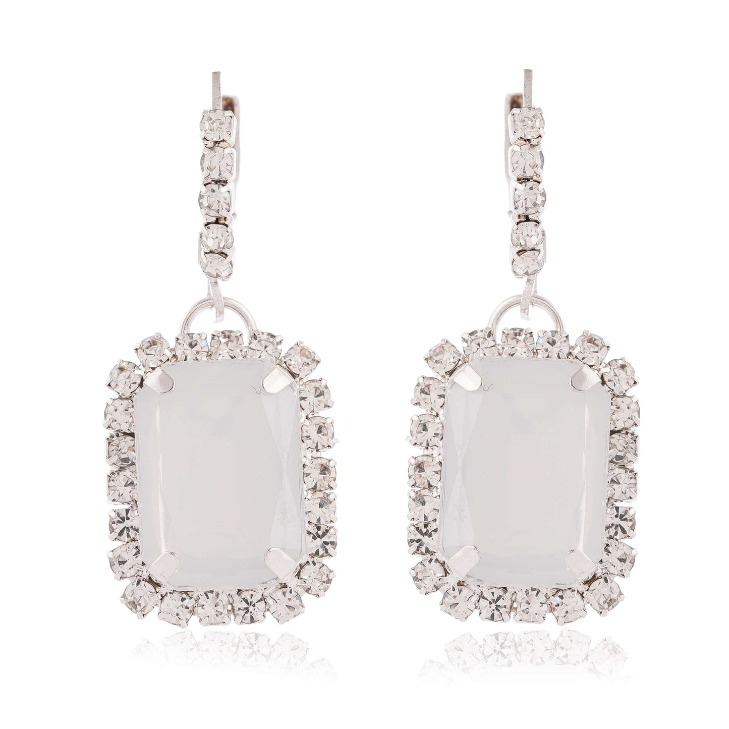 Women's Traditional Silver Oxidised Chandbali Ethnic Design Jhumka/Jhumki Earrings for Women-18 Done With Love Store