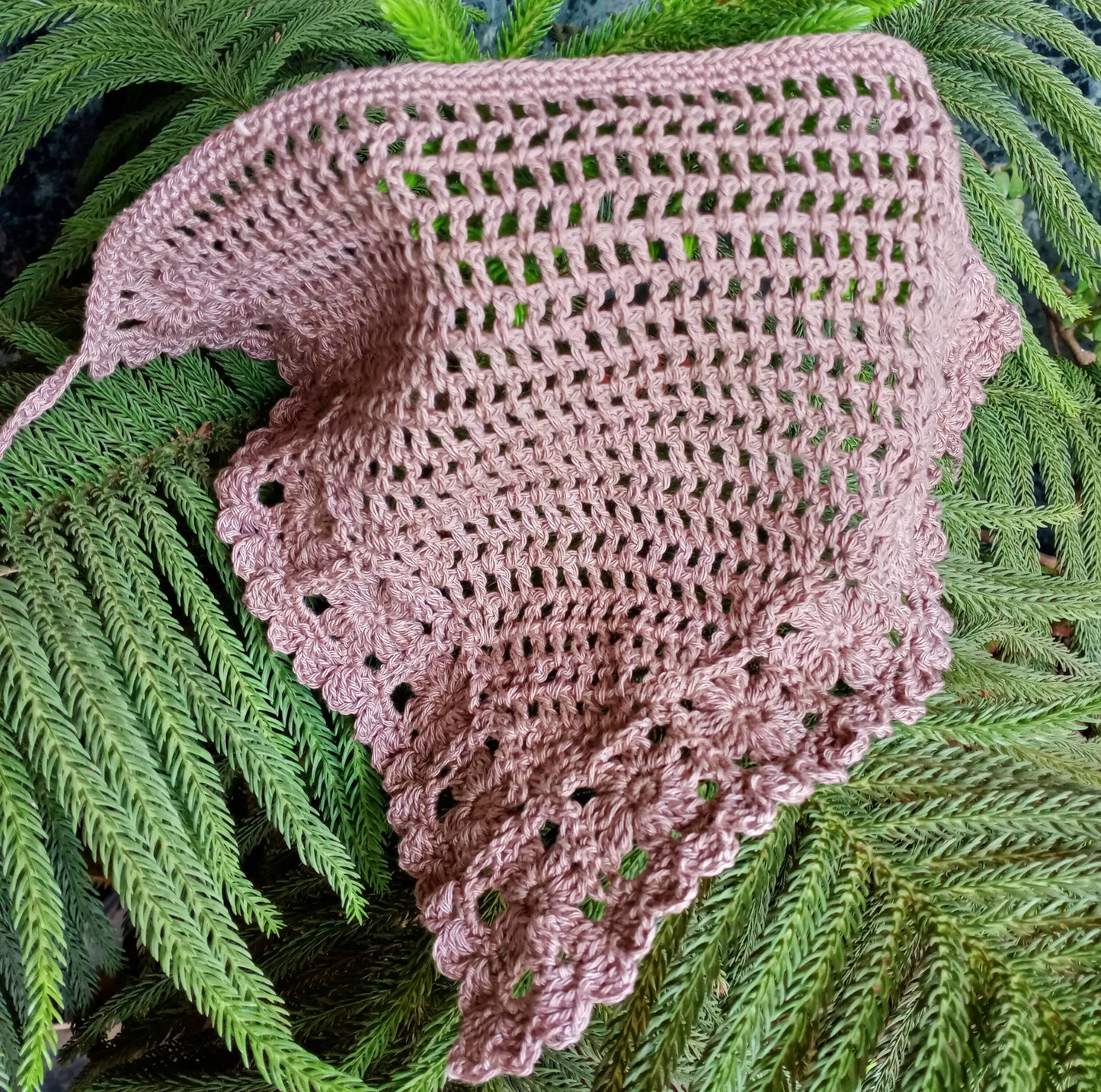 Crochet bandana | crochet | hair accessories| hair | granny square bandana | fashion | western | accessories| gifts with purpose by Done With Love - Done With Love Store