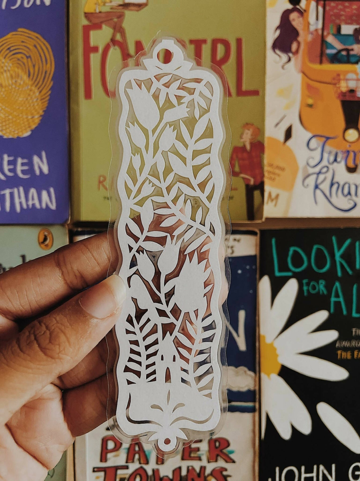 Garden Paper Cutting Bookmark | Personalised Design, Photo and Size available | Paper Cut Art| Gifts with Purpose | Book Lovers | Sapiosexual | Bookmarks | Flower Girl - Done With Love Store