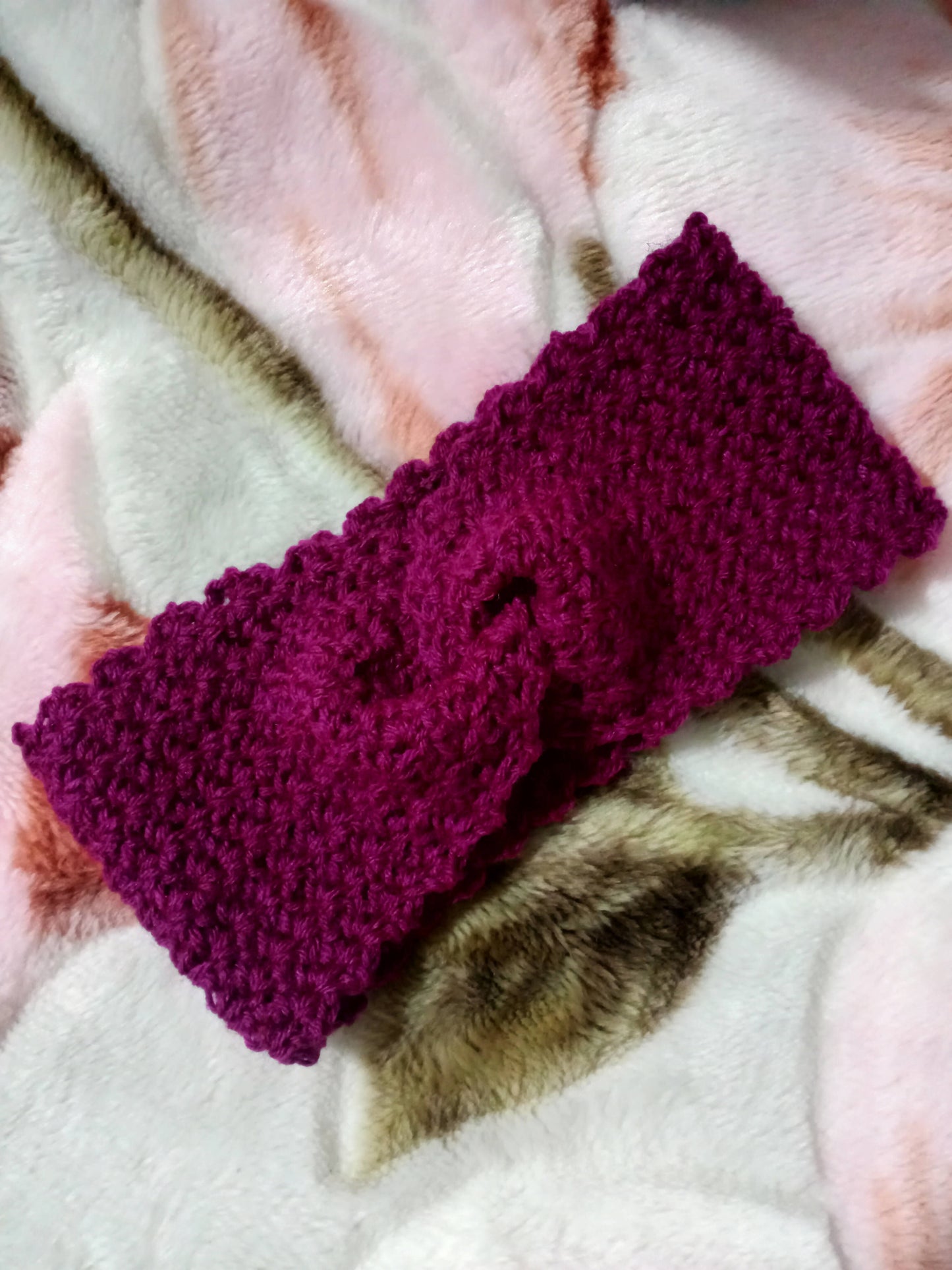 Crochet earwarmer/headwarmer | winter accessories| crochet | earwarmer warm and cosy | adult size | head accessories | Amanda's collection| winter collection| gifts with purpose by Done With Love - Done With Love Store