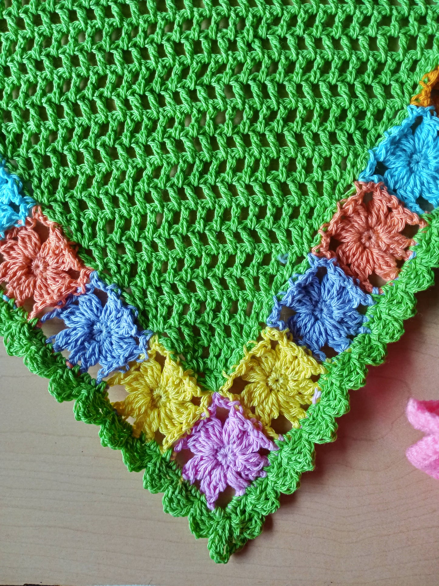 Crochet bandana | crochet | hair accessories| hair | granny square bandana | fashion | western | accessories| gifts with purpose by Done With Love - Done With Love Store