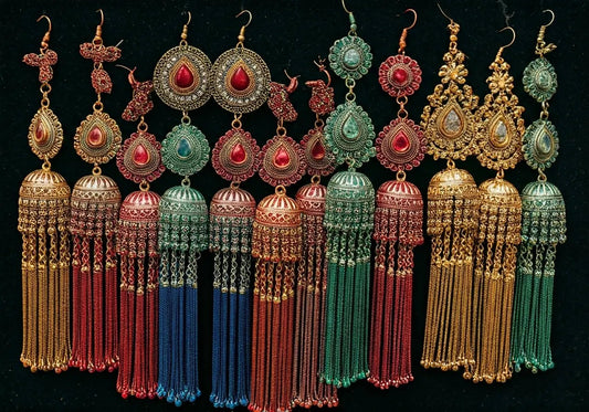 20 Unique Handmade Earrings from India to Elevate Your Jewelry Collection - Done With Love Store