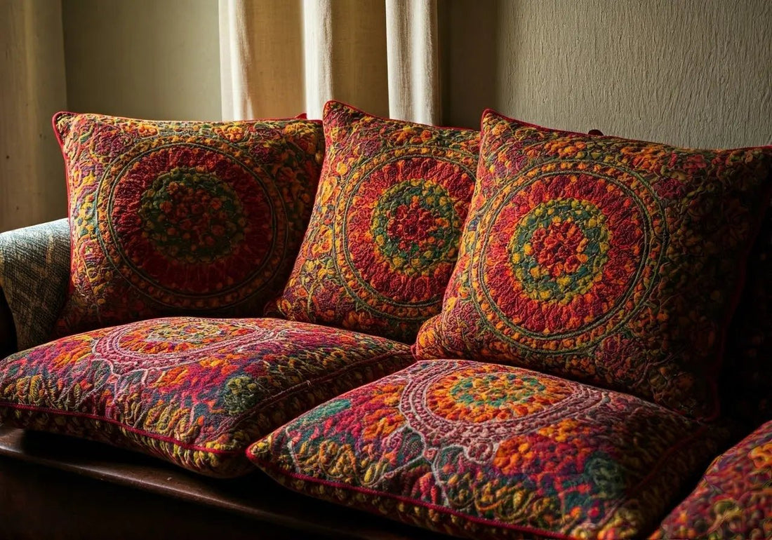 7 Unique Embroidery Work Ideas to Transform Your Home Decor - Done With Love Store