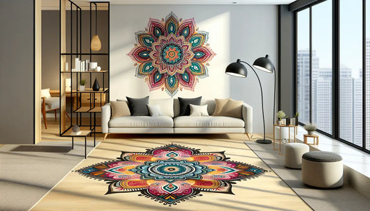 10-Uses-of-Rangoli-in-Modern-Home-Decor Done With Love Store