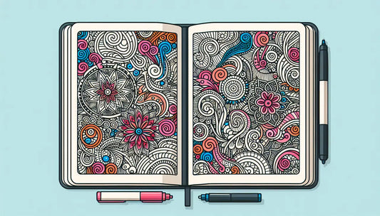 9-Inspiring-Gel-Pen-Art-Patterns-to-Master-Today Done With Love Store