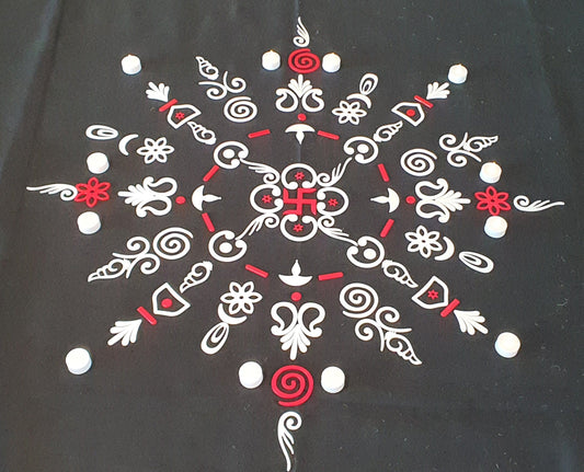 Embrace the Art of Reusable Mess-Free Rangolis - Done With Love Store