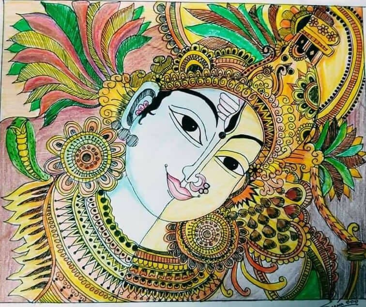 Kerala Mural Art: Timeless Beauty for Your Home - Done With Love Store