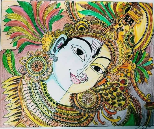 Kerala Mural Art: Timeless Beauty for Your Home - Done With Love Store