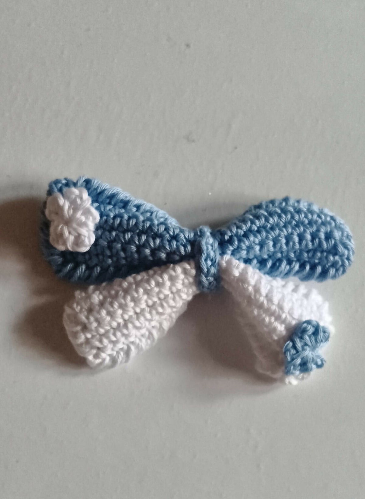 Crochet Bow Clips Amanda