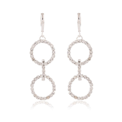 Women's Traditional Silver Oxidised Chandbali Ethnic Design Jhumka/Jhumki Earrings for Women-13 Done With Love Store