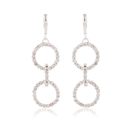 Women's Traditional Silver Oxidised Chandbali Ethnic Design Jhumka/Jhumki Earrings for Women-13 Done With Love Store