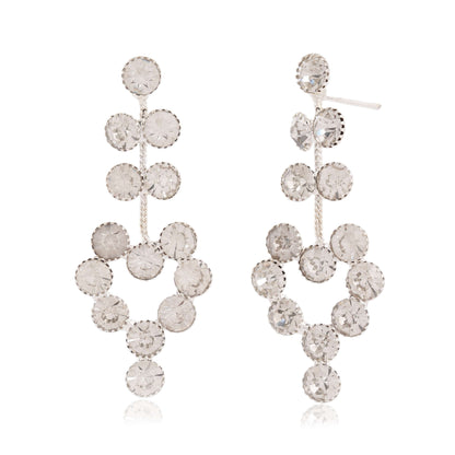 Women's Traditional Silver Oxidised Chandbali Ethnic Design Jhumka/Jhumki Earrings for Women-25 Done With Love Store