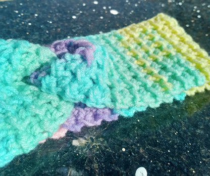 Crochet earwarmer | winter accessories | earwarmer | crochet | pastel colour earwarmer | adult size | warm and cosy | - Done With Love Store