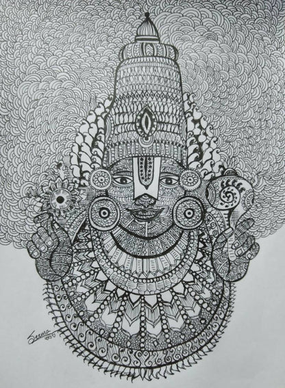 LORD BALAJI-BW5 | HOUSE WARMING GIFTS | HOME DECOR| New Home Art | Housewarming Gift | Custom House Art | House Wall Art | Home Sweet Home | Gifts with Purpose BY DONE WITH LOVE