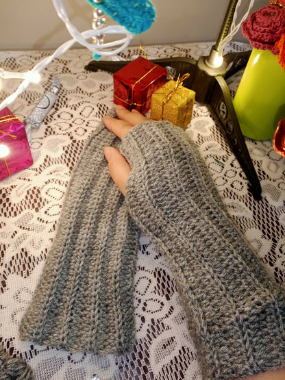Crochet Earwarmer with Fingerless Gloves | crochet earwarmer| crochet gloves | winter accessories| winter wear | earwarmer with gloves| Amanda's collection| gifts with purpose by Done With Love - Done With Love Store