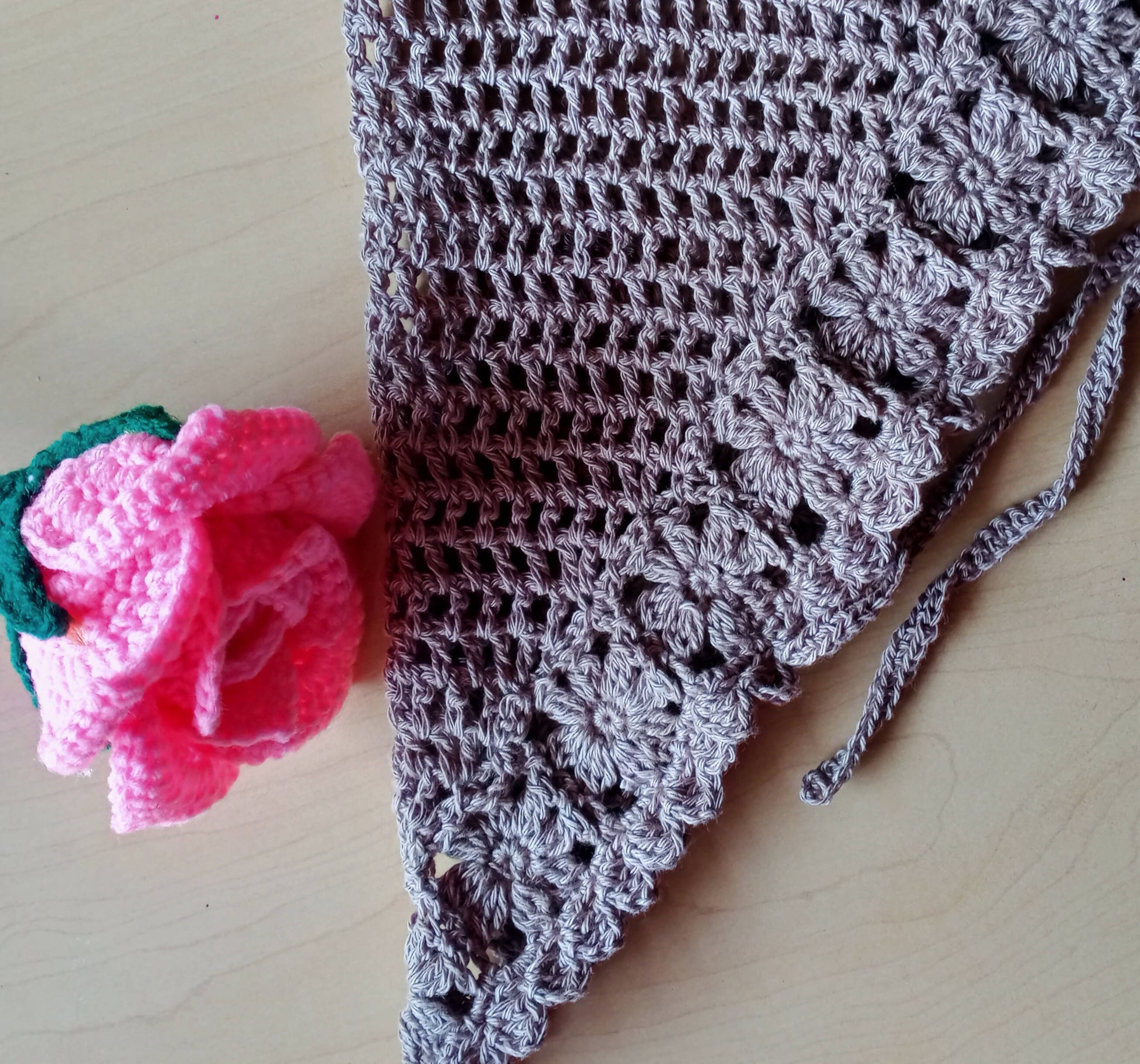 Crochet bandana | crochet | hair accessories| hair | granny square bandana | fashion | western | accessories| gifts with purpose by Done With Love - Done With Love Store