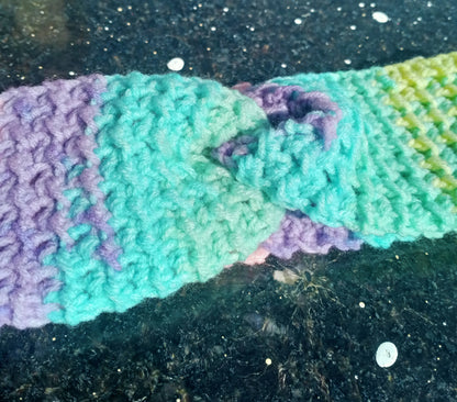 Crochet earwarmer | winter accessories | earwarmer | crochet | pastel colour earwarmer | adult size | warm and cosy | - Done With Love Store