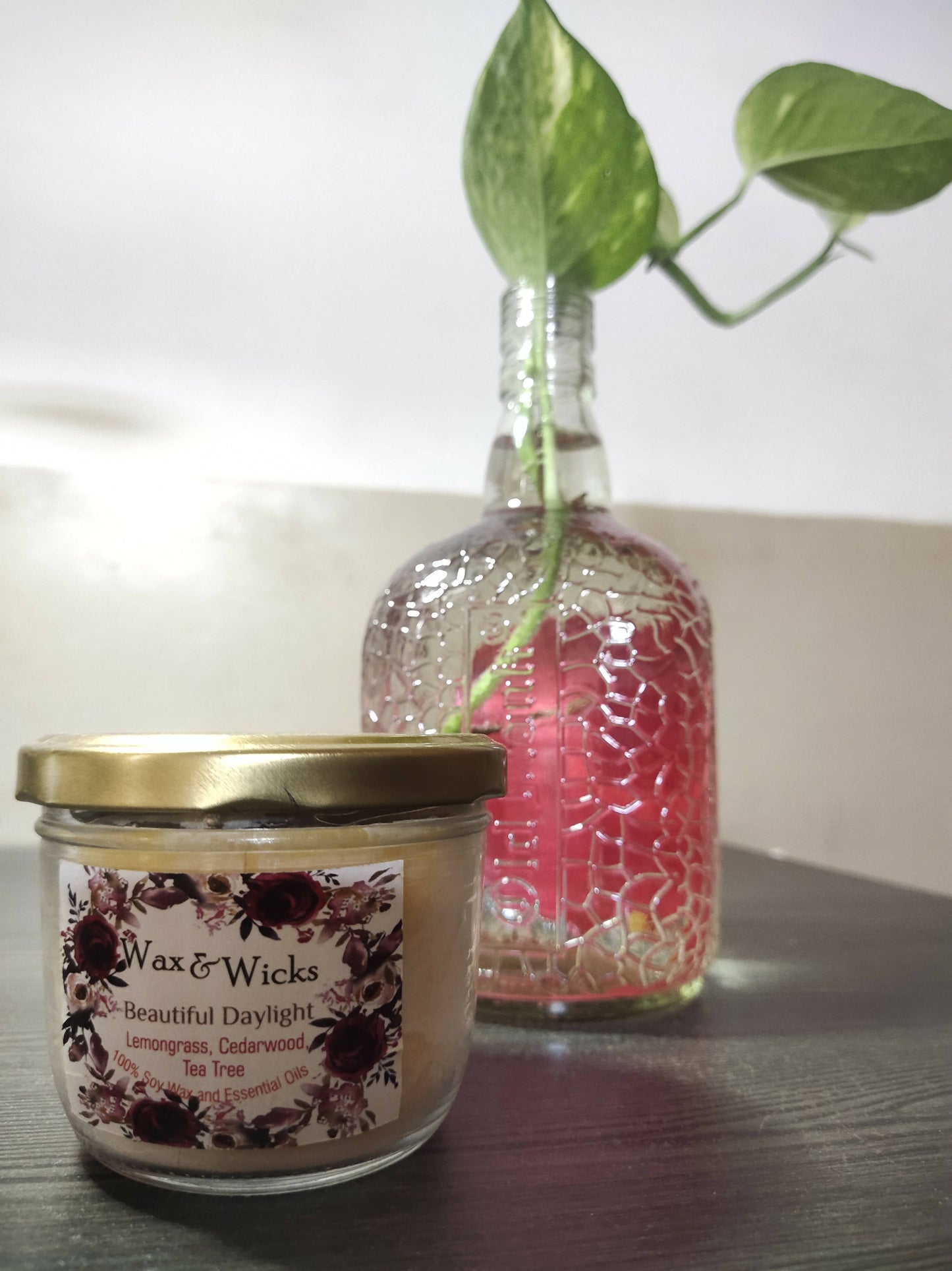 Vanilla & coffee latte Scented Jar candles - Done With Love Store
