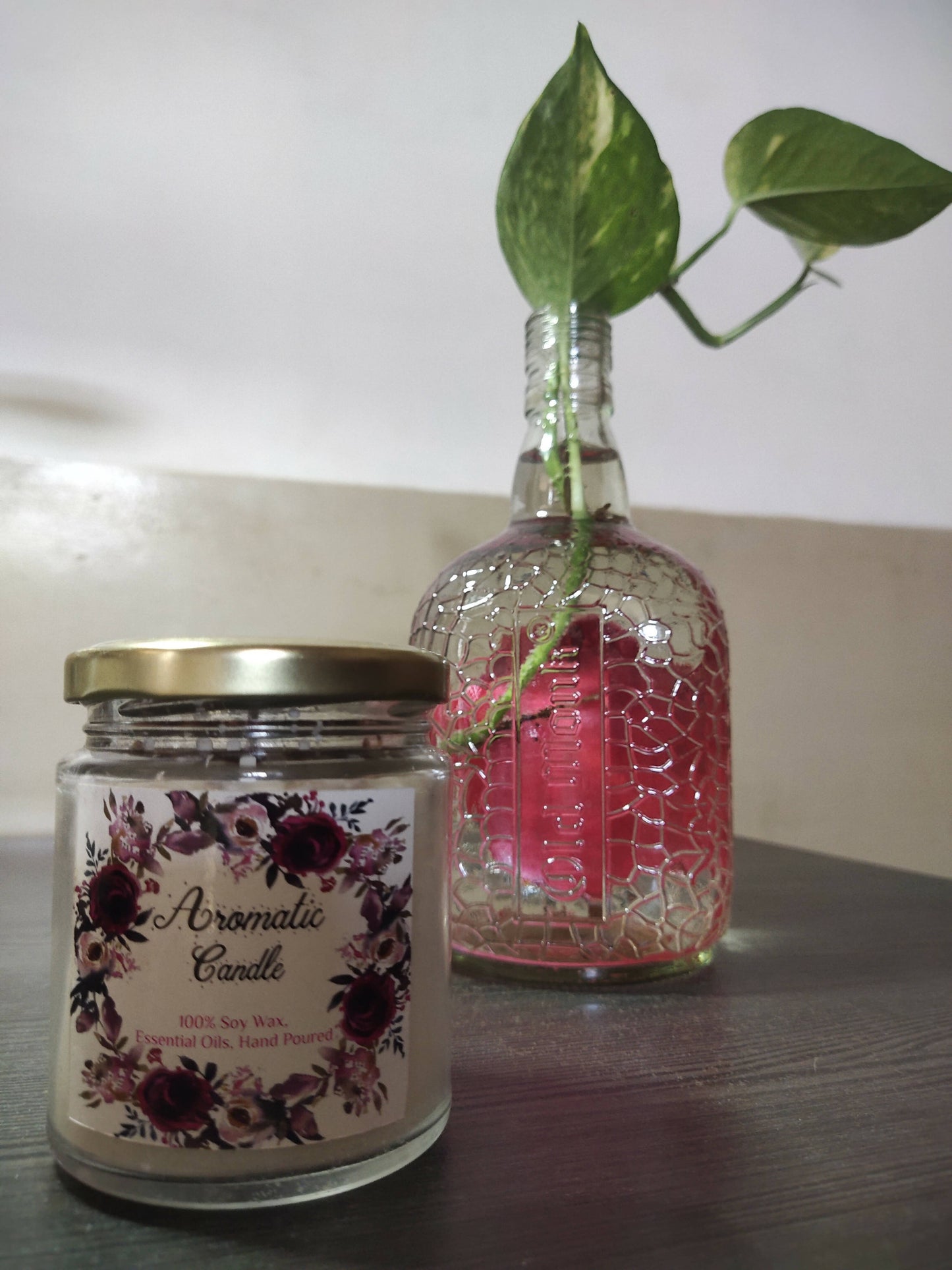 Scented Jar Candle — Hand-Poured, Medium Size - Done With Love Store